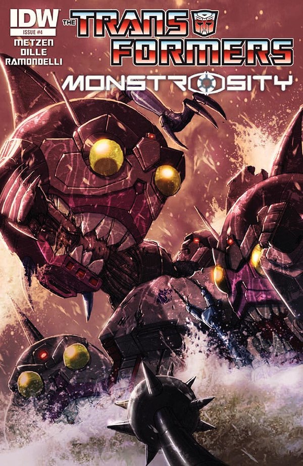 Transformers Monstrosity 4 Comic Book Preview   The Beginnings Of The War On CYBERTRON Image  (1 of 5)